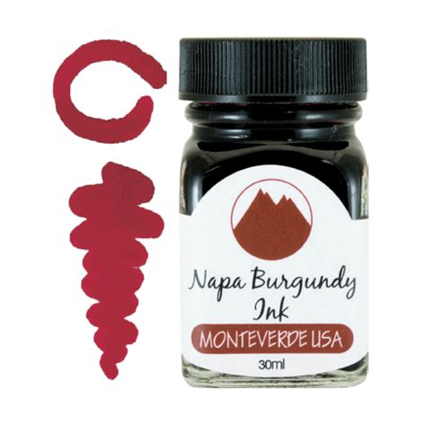 Monteverde USA Ink Napa Burgundy 30 ml - LIVTEK INDIA PVT LTD