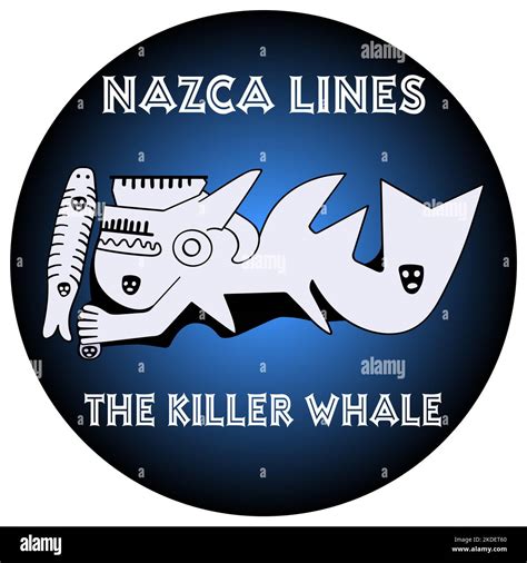 Geoglyph of The Killer Whale from Palpa Stock Photo - Alamy
