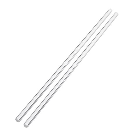 2Pcs 250mm Glass Stirring Mixing Rod Stirrer Mixer Sticks Rods Laborat ...