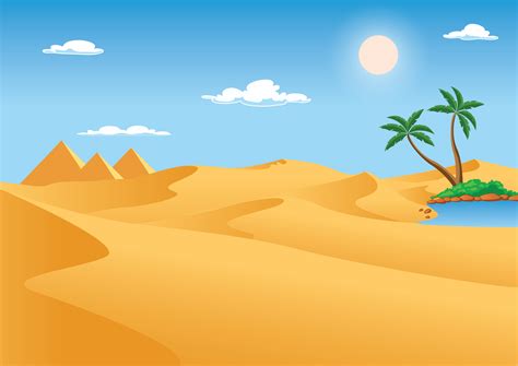 Desert Scene Clipart at Walter Cargill blog