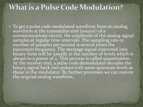 Image result for Pulse Code Modulation PCM Computer