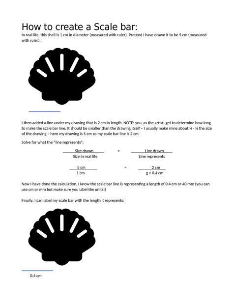 Image result for Scale Bar Example