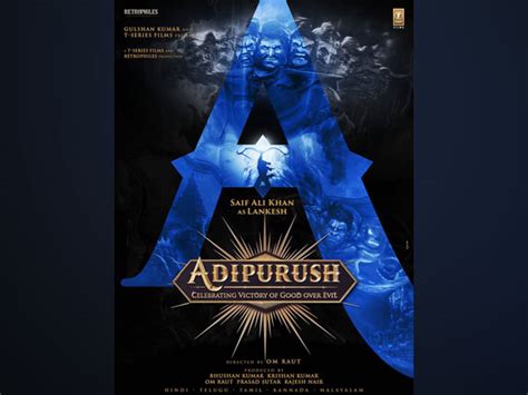 New poster of 'Adipurush' introduces Saif Ali Khan as 'intelligent ...