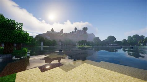Minecraft Java Shader 1.17 的图像结果