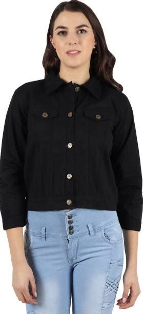 Black Denim Jacket - Buy Black Denim Jacket online at Best Prices in ...