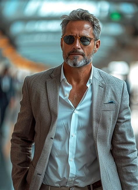 Pin by Malinda Demray on Silver Fox | Stylish men, Older mens fashion ...