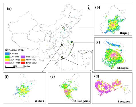 Monitoring Spatiotemporal Distribution of the GDP of Major Cities in ...