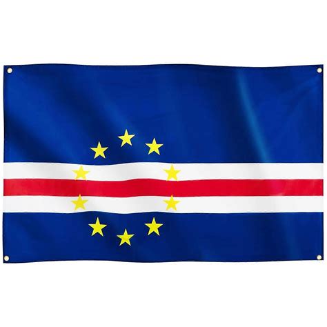 Cape Verde Flag,Eyelet In Every Corner, Cabo Verde National Flag, Cape ...