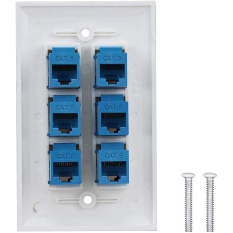 LinaLife 6 Gang 6 Port Clipsal 2000 Compatible Wall India | Ubuy