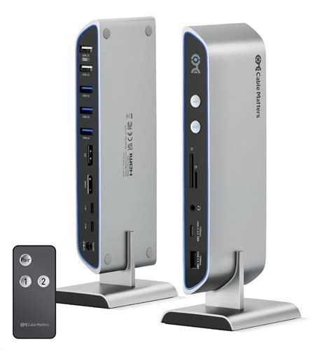 Amazon.com: Cable Matters 14-in-1 USB C KVM Switch Dock for 2 Laptops ...