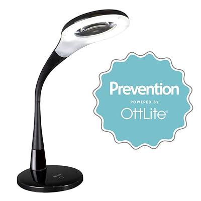 Buy Prevention by OttLite LED Flexible and Adjustable Magnifier Desk ...