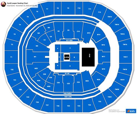 Intuit Dome Concert Seating Chart - RateYourSeats.com