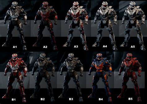 Halo 4 Armor Combinations