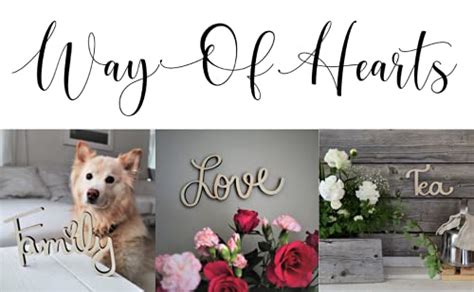 Wooden Cutouts & Shapes: DIY Products Pack of 5 Way Of Hearts - Wooden ...