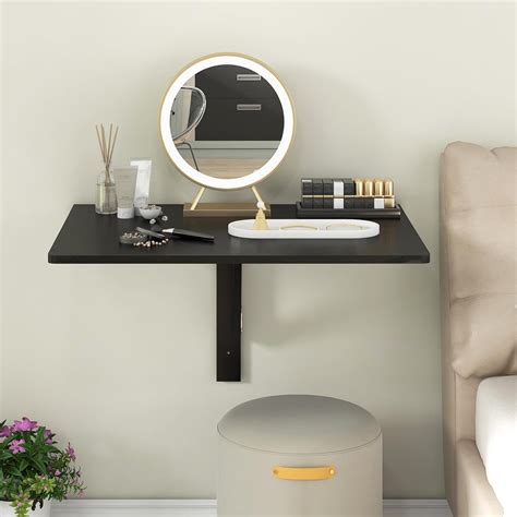 Tangkula 31.5 Wall Mounted Folding Desk, Drop-Leaf India | Ubuy