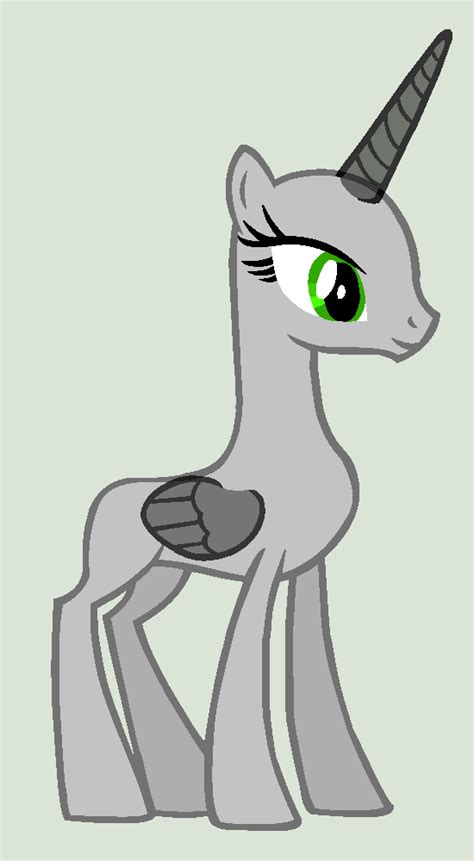 [MLP Base] Medium Alicorn (Full Body) by Tavda on DeviantArt