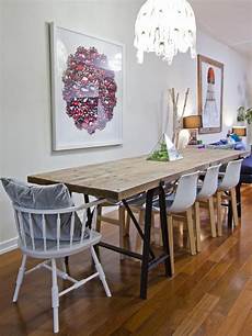 Eclectic Dining Room Sets by Dining Area With Rustic Style Wood Table And Modern Chairs Eclectic Dining Room Sets