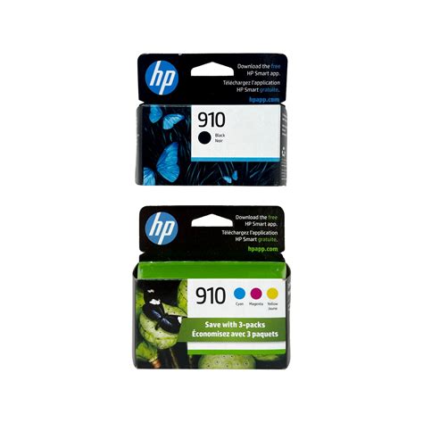 HP 910 Ink 4 pack Original HP Ink Cartridges for Magnificant prints