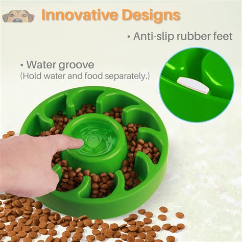 Kalevel Slow Feeding Dog Bowl Large Dog Food Bowls to Slow Down Eating ...