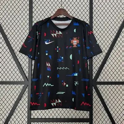 Buy Portugal Pre Match Training Jersey 24/25 online at best price ...
