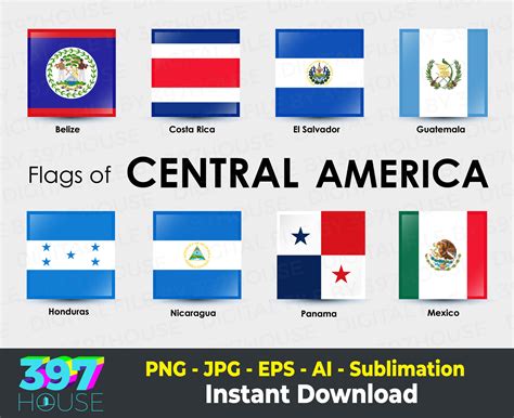 Central American Flags With Names at Ronald Wray blog