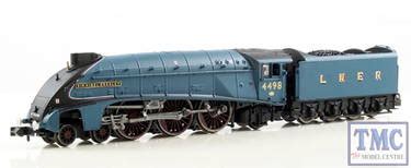2S-008-002 Dapol N Gauge A4 4498 Sir Nigel Gresley LNER Blue Preserved ...