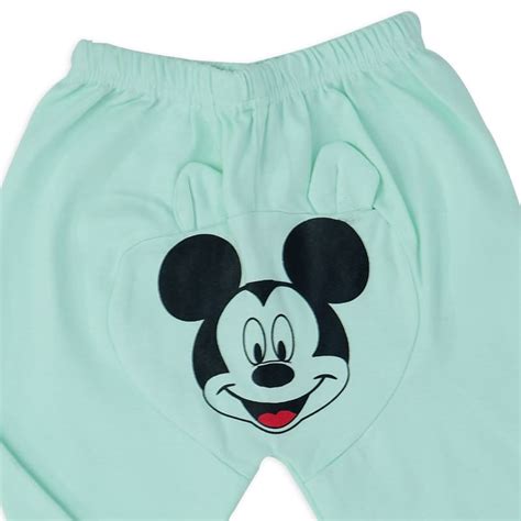 Mickey Mouse printed Night Suit Wear Light Green - StarAndDaisy