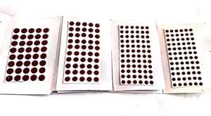 SGS Maroon Bindis Round Shape Velvet Small Bindi Tikka for Girls Women ...