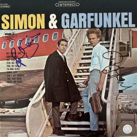 Simon & Garfunkel signed The Hit Sounds of Simon and Garfunkel album ...