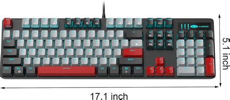 MageGee Mechanical Gaming Keyboard, New Upgraded 104 India | Ubuy