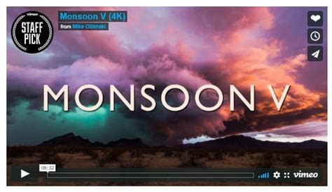 Vimeo 4K 的图像结果