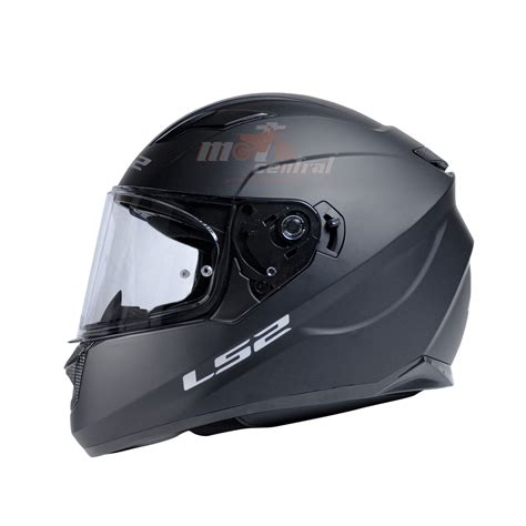 LS2 FF320 Stream Evo Solid Black Matt Helmet (D Ring)– Moto Central