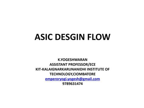 Image result for Explain ASIC Design Flow with Suitable Diagram