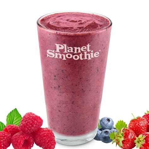 Smoothie Menu — Planet Smoothie Australia