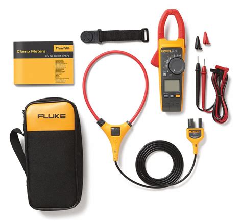 FLUKE Clamp Meter: 1,000 Max. AC Amps, 1,000 Max. DC Amps, 1,000 V Max ...