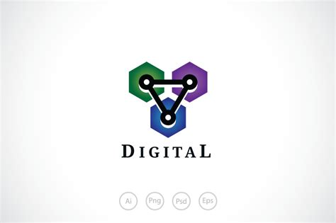 Digital Network Logo 的图像结果