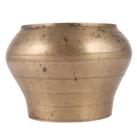 Vintage Holy Flower Pot Used For Prayer Plain