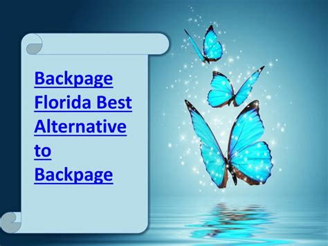 PPT - Backpage Florida Best Alternative to Backpage PowerPoint ...