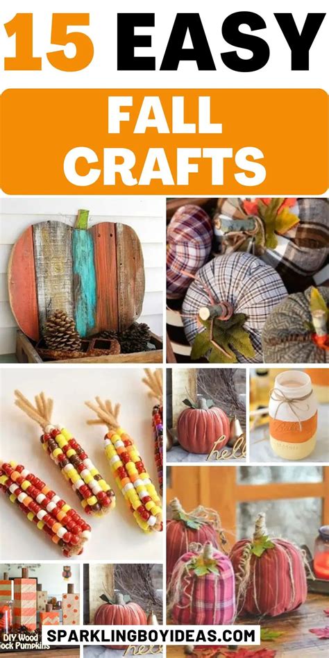 Image result for Simple Fall Crafts