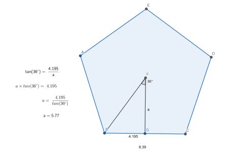 Image result for Pentagonal Pyramid Volume Calculation