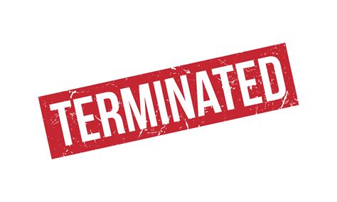 Image result for Terminated Sign Transparent