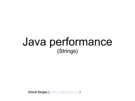 Image result for Java Performance