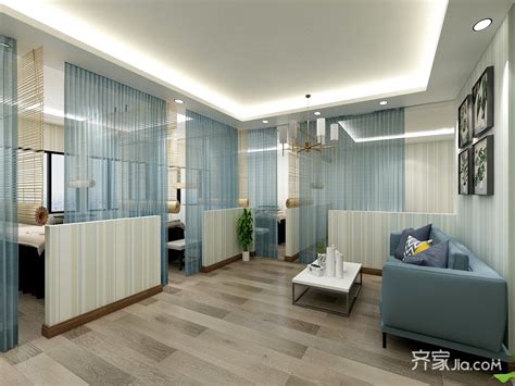 新中式采耳店-择木创建工装表现-室内设计-拓者设计吧