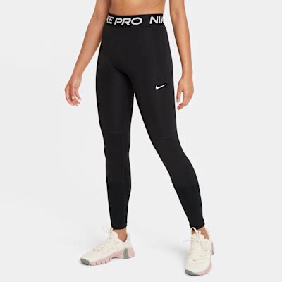 Nike Pro Dri-FIT Older Kids' (Girls') Leggings. Nike IN