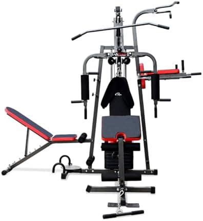 PowerMax Fitness GH-285 Multifunction Home Gym [68kg Weight Stack ...