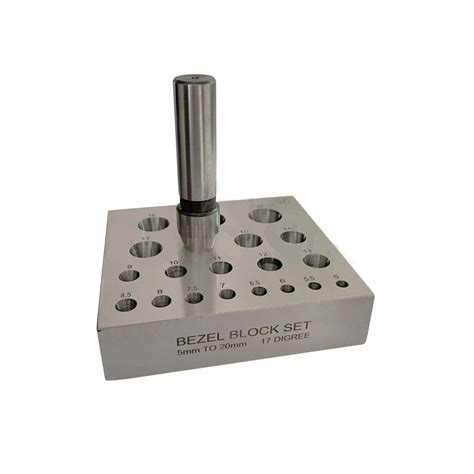 Bezel Block Tool Set | 5–20mm Jewelry Forming Tool Kit – JewelleryTools.in