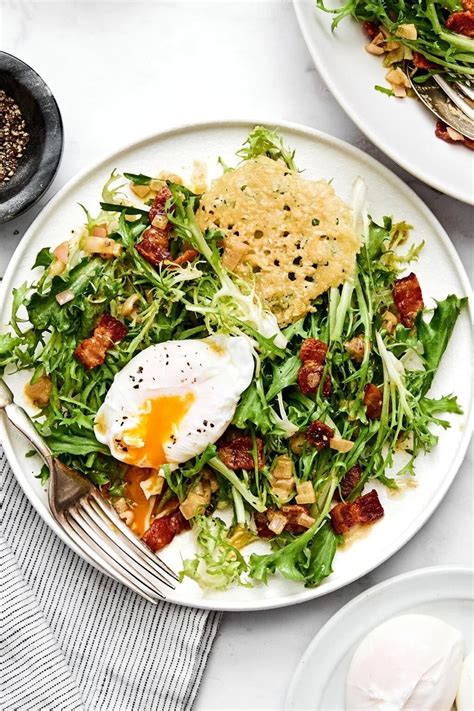 This classic French salad lyonnaise is one of the best salads I've ever had with frisée lettuce ...