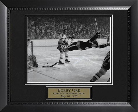 Bobby Orr Photo Flying Goal 11x14 – New England Picture