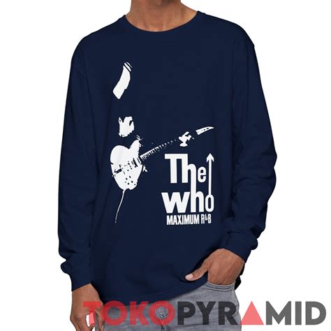 Rare The Who Maximum R&B Shirt - TokoPyramid