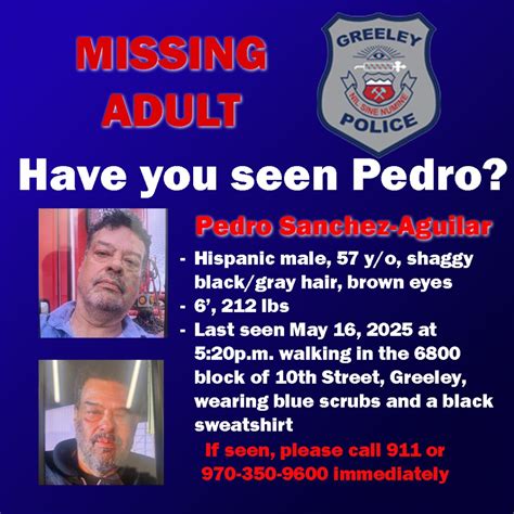Greeley police issue notice on missing man – Greeley Tribune
